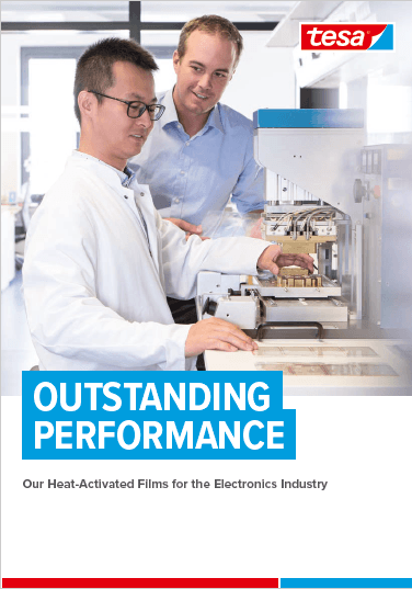 Our Heat-Activated Films for the Electronics Industry — tesa catalogue (Greenevo Synergy)