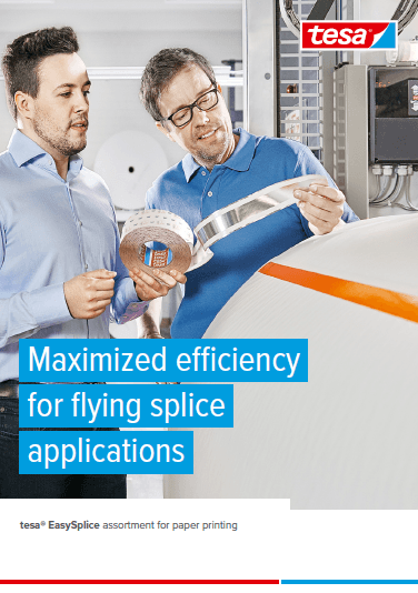 tesa EasySplice® Solutions for the Paper Printing Industry — tesa catalogue (Greenevo Synergy)