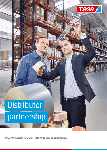 tesa Partner Program Distributor Brochure — tesa catalogue (Greenevo Synergy)