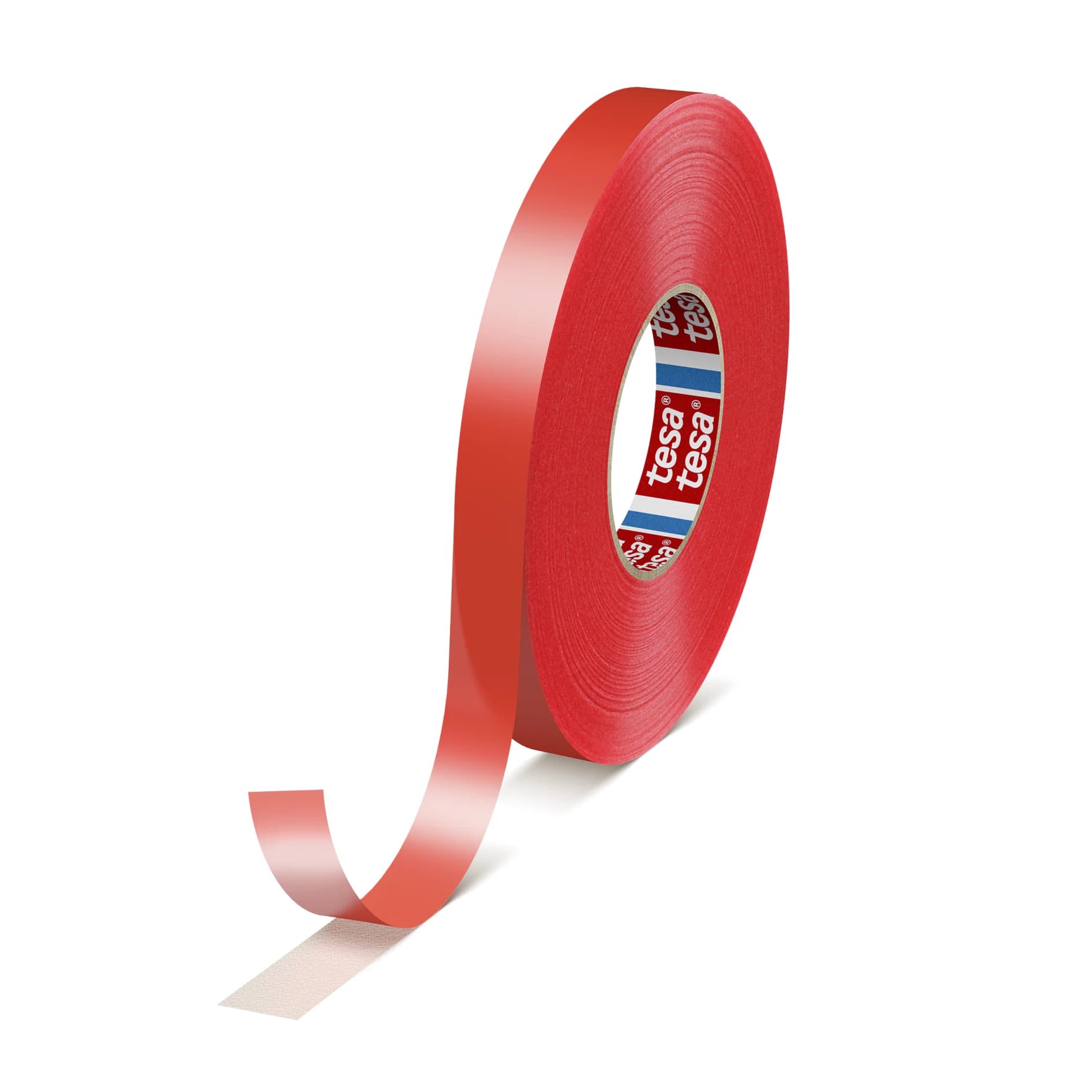 tesa® 4914 250 µm double-sided translucent non-woven tape, asymmetrical design