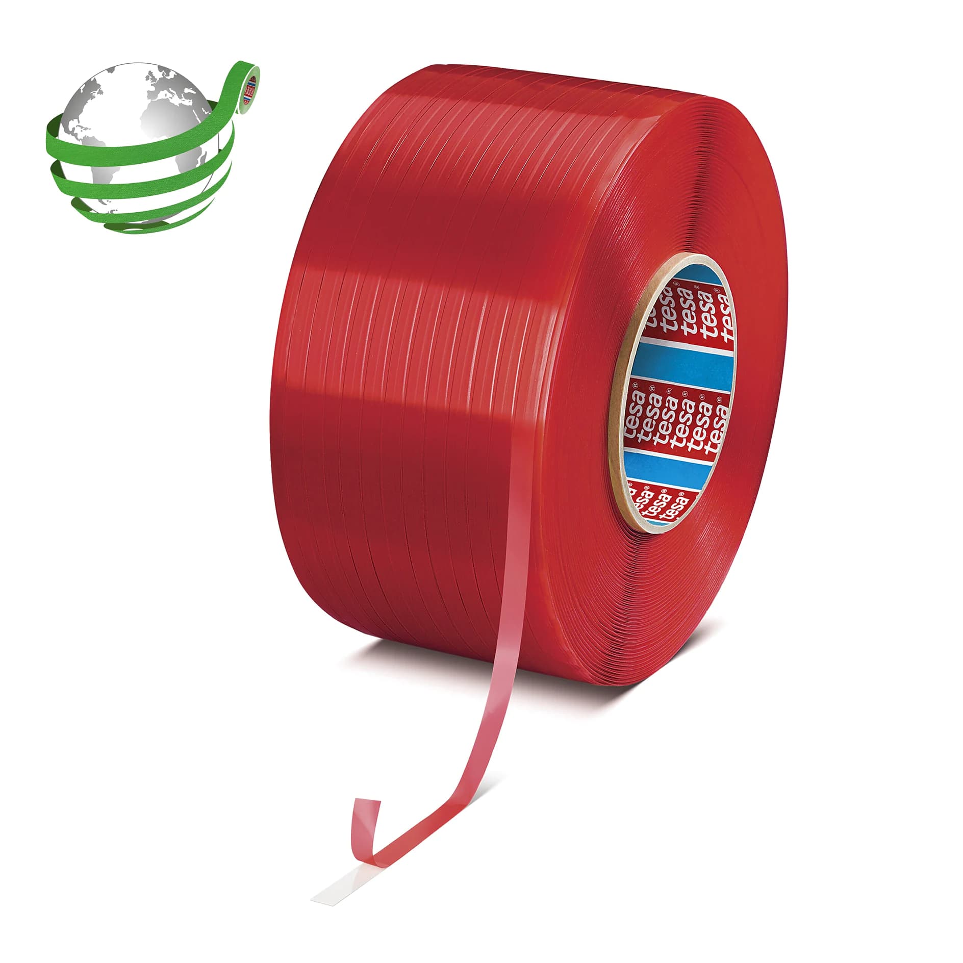 tesa® 51865 Next Gen Team 4965 Differential 165 µm double-sided transparent PET film tape
