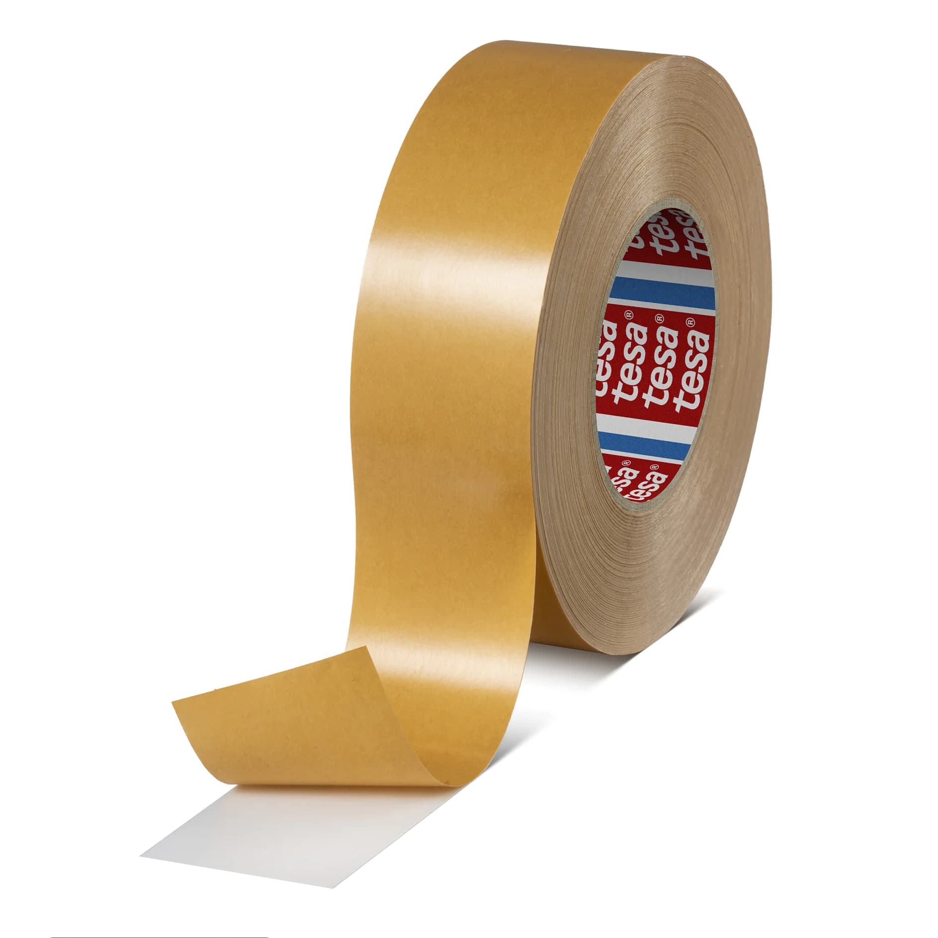 tesa® 51977 240 µm double-sided white PP film tape