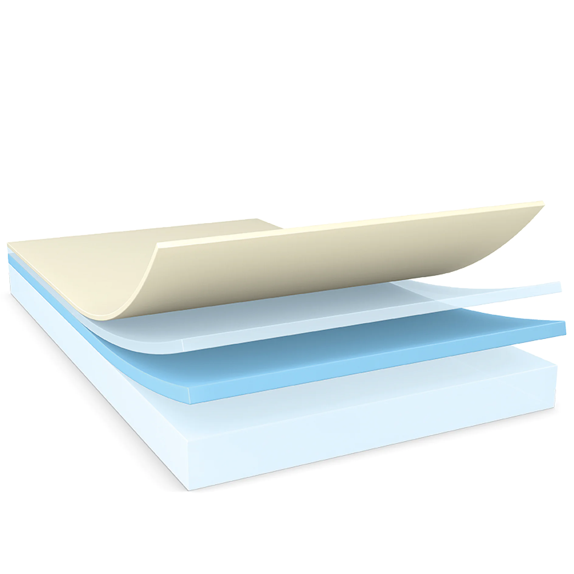 tesa® 61520 200 µm double-sided PET film tape, silicone/acrylic differential