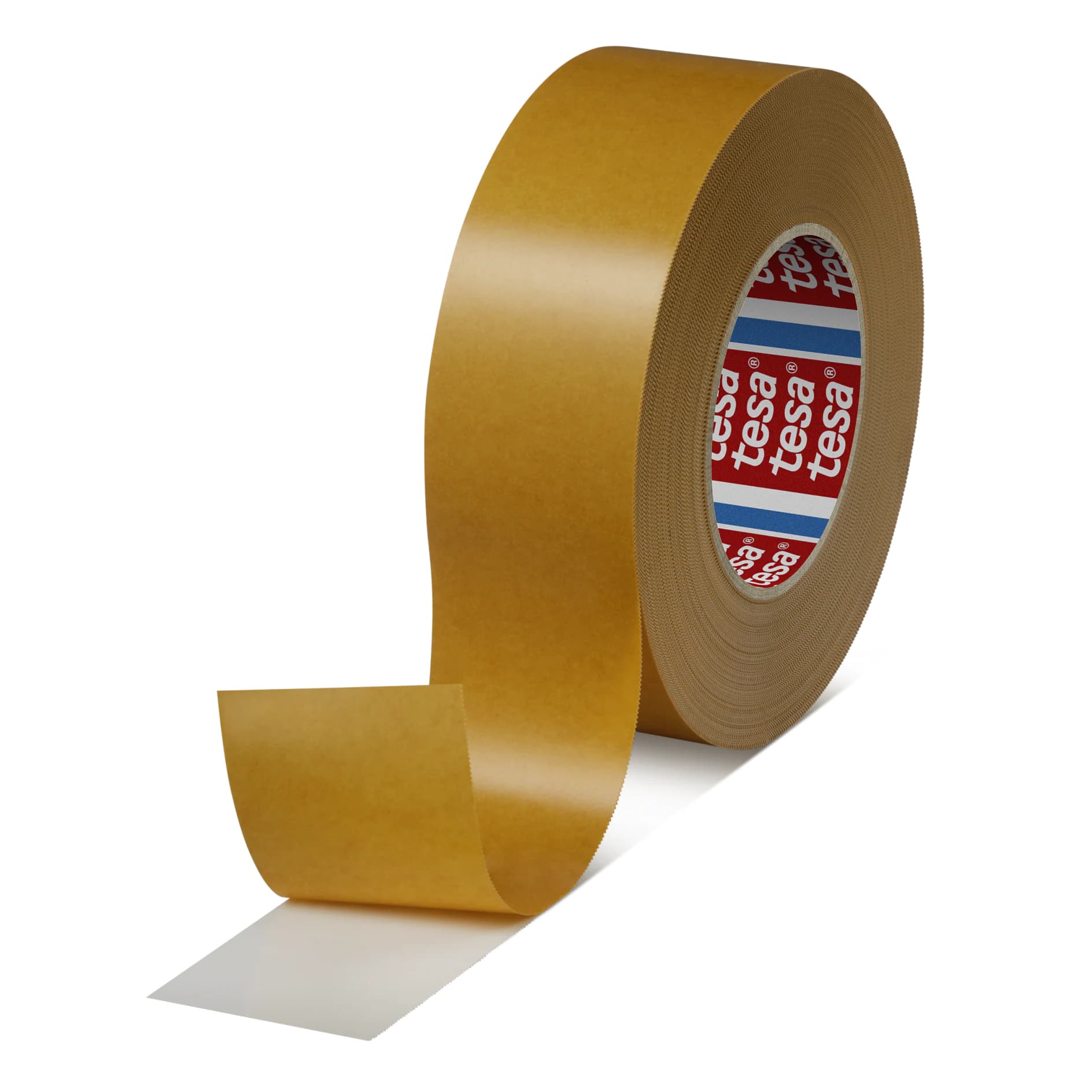 tesa® 64620 185 µm double-sided white PP film tape