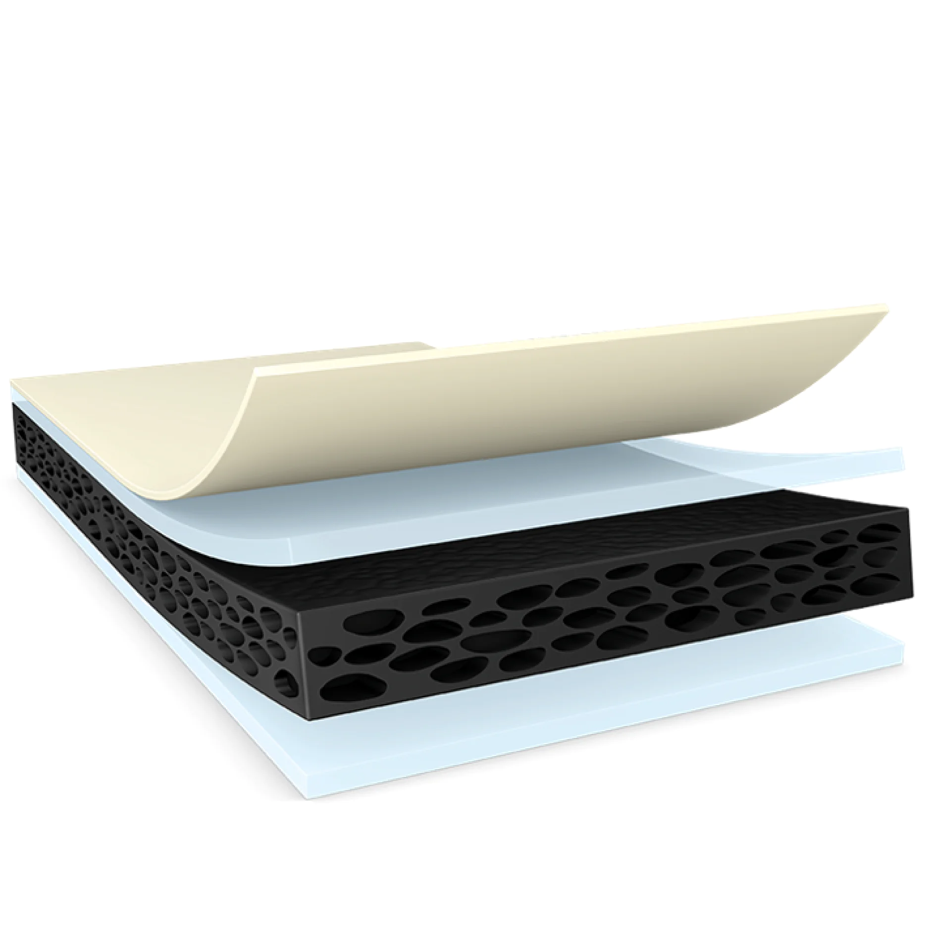 tesa® 64912 PV0 1200 µm double-sided PE foam tape