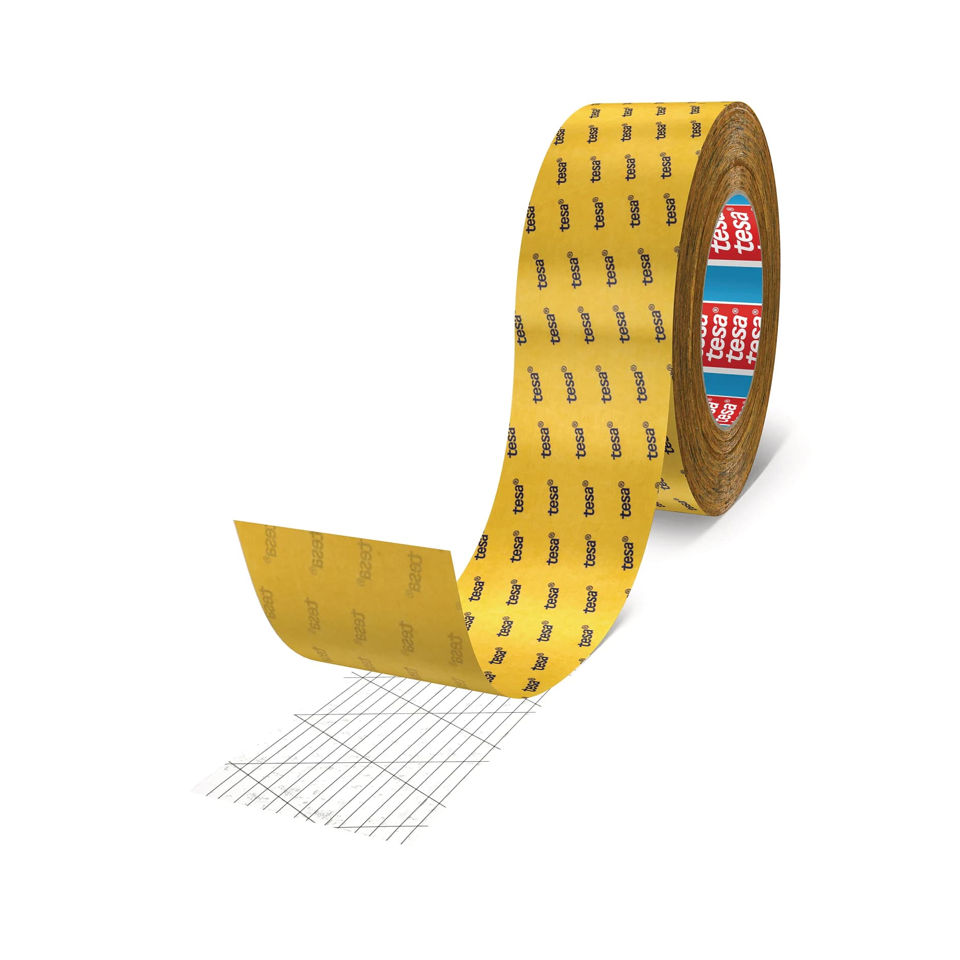 tesa® 75007 Low VOC 75 µm double-sided transfer tape with PET scrim