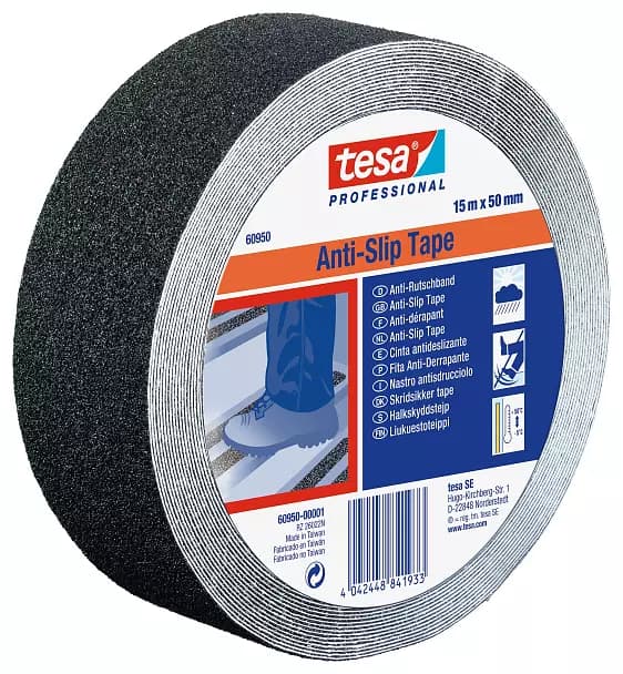 tesa®60950 Anti Slip tape – Black — Adhesive Tape, Greenevo Synergy Malaysia